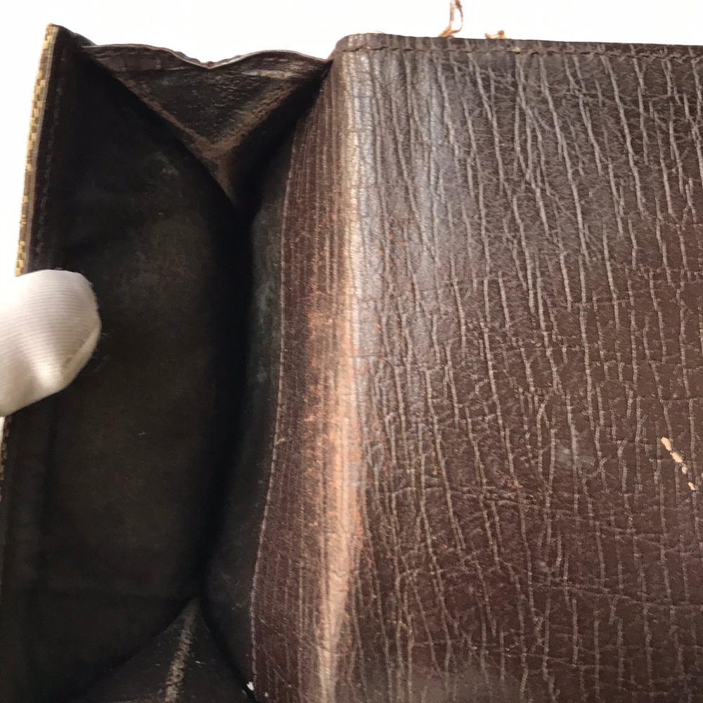 Gucci Beige Horsebit Vintage Web Gg Canvas Wallet - Picture 3 of 8
